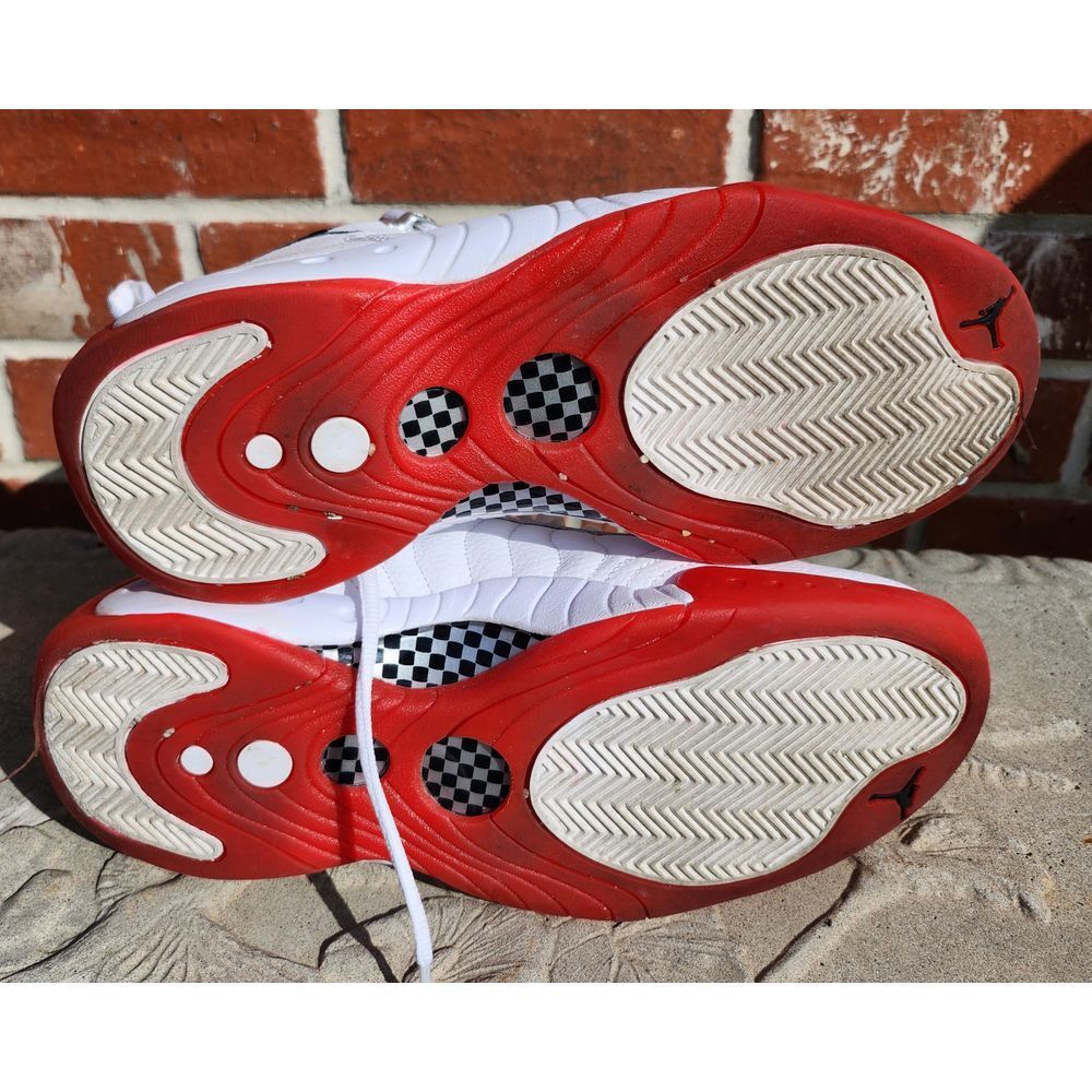 Air Jordan Jumpman Pro White & Red Basketball Shoes Size US 8.5 Athletic Sneaker - Picture 7 of 14
